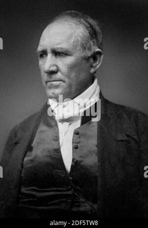 Samuel Houston (2 marzo 1793 – 26 luglio 1863) Foto Stock