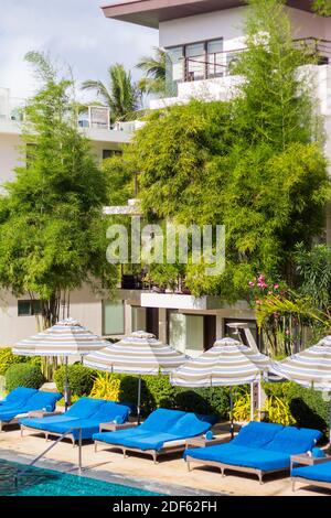 L'hotel resort Discovery Shores a Boracay, Filippine Foto Stock