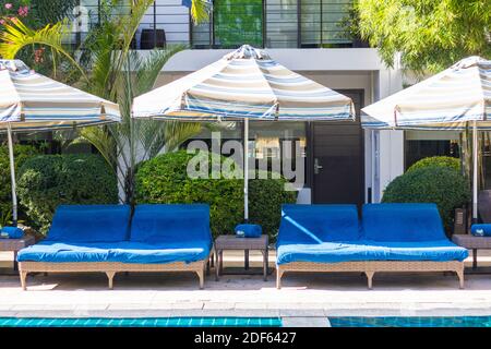 L'hotel resort Discovery Shores a Boracay, Filippine Foto Stock