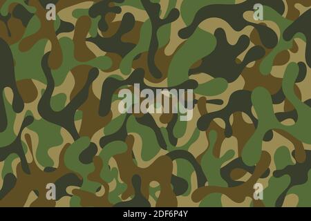 camouflage design esercito moderno tampate sfondo. illustrazione vettoriale Illustrazione Vettoriale