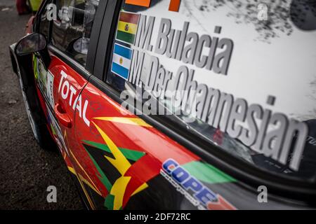 Monza, Italia. 3 dicembre 2020. Durante il Rally ACI 2020 Monza, 7° appuntamento del Campionato FIA WRC 2020 dal 3 all'8 dicembre 2020 a Monza, Brianza in Italia - Foto Grégory Lenenmand / DPPI / LM Credit: Paola Benini/Alamy Live News Foto Stock