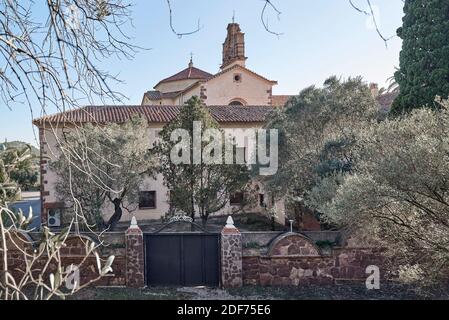 Monastero dei Carmelitani Scalzi nel deserto delle Palme, XVIII secolo, Comunità religiosa e Centro di Spiritualità, Benicassim, Castello, Foto Stock