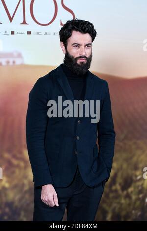 Madrid, Spagna. 03 dicembre 2020: Javier Rey partecipa alla Photocall 'El Verano Que Vivimos' al Four Seasons Hotel il 03 dicembre 2020 a Madrid, Spagna. Credit: May Robledo/Alfa Images/Alamy Live News Foto Stock