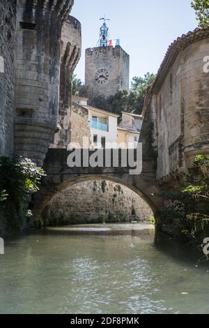 Pernes Les Fontaines, Provenza, Francia, Europa. Foto Stock