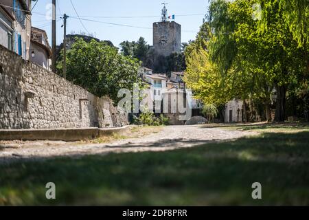 Pernes Les Fontaines, Provenza, Francia, Europa. Foto Stock