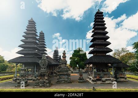 Tempio di pura Taman Ayun Bali, Indonesia. Foto Stock