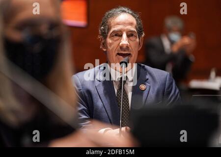 La Rep. Jamie Raskin (D-MD.) parla durante un markup del Comitato giudiziario della Camera di S.R. 7120 la legge sulla giustizia in polizia mercoledì 17 giugno 2020. Foto di Greg Nash/piscina/ABACAPRESS.COM Foto Stock