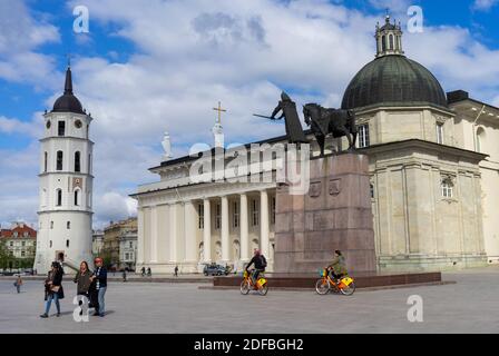 27 Aprile 2018 Vilnius, Lituania. Cattedrale di San Stanislav a Vilnius. Foto Stock