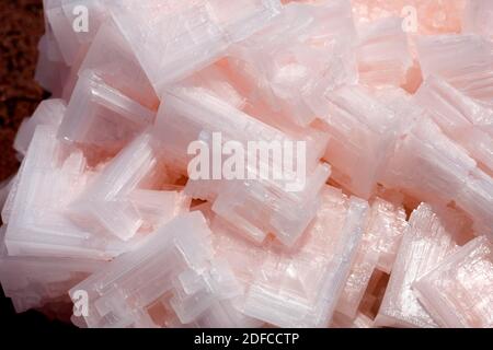 Sale di roccia, vicino a Walvis Bay in Namibia Foto Stock