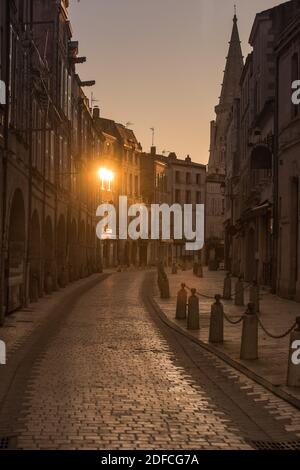 LOCKDOWN A LA ROCHELLE DURANTE LA PANDEMIA COVID-19, (17) CHARENTE-MARITIME, NOUVELLE AQUITAINE, FRANCIA Foto Stock