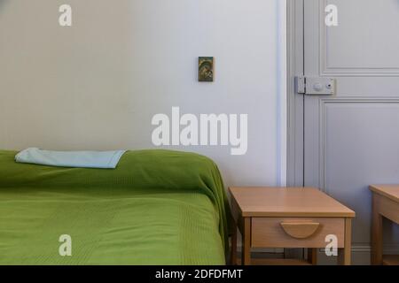 GUESTHOUSE PER I PELLEGRINI A SANTIAGO DE COMPOSTELA (VIA DI SAN GIACOMO), VEZELAY, YONNE, BORGOGNA, FRANCIA Foto Stock