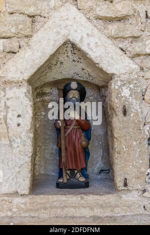 GUESTHOUSE PER I PELLEGRINI A SANTIAGO DE COMPOSTELA (VIA DI SAN GIACOMO), VEZELAY, YONNE, BORGOGNA, FRANCIA Foto Stock