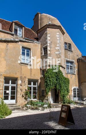 GUESTHOUSE PER I PELLEGRINI A SANTIAGO DE COMPOSTELA (VIA DI SAN GIACOMO), VEZELAY, YONNE, BORGOGNA, FRANCIA Foto Stock