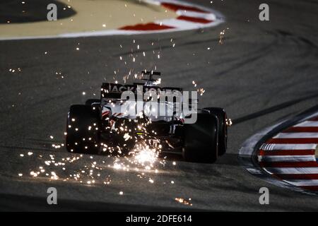 MAGNUSSEN Kevin (dnk), Haas F1 Team VF-20 Ferrari, in azione durante la Formula 1 Rolex Sakhir Grand Prix 2020, dal 4 al 6 dicembre 2020 sul circuito Internazionale del Bahrain, a Sakhir, Bahrain - Foto Florent Gooden / DPPI / LM Foto Stock