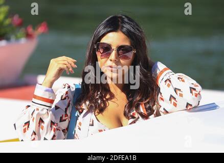 Lavinia Fuksas è visto arrivare all'Excelsior durante il 77° Festival del Cinema di Venezia il 03 settembre 2020 a Venezia Foto Stock