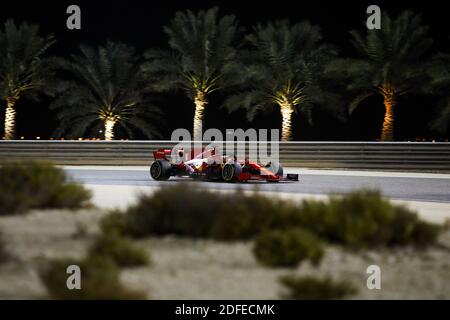 05 VETTEL Sebastian (ger), Scuderia Ferrari SF1000, in azione durante la Formula 1 Rolex Sakhir Grand Prix 2020, dal 4 al 6 dicembre 2020 sul circuito Internazionale del Bahrain, a Sakhir, Bahrain - Foto Florent Gooden / DPPI / LM Foto Stock