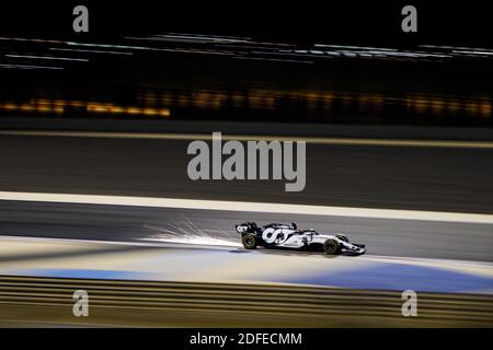 26 KVYAT Daniil (rus), Scuderia AlphaTauri Honda AT01, azione durante il Gran Premio Rolex Sakhir 2020 di Formula 1, dal 4 al 6 dicembre 2020 sul circuito Internazionale del Bahrain, a Sakhir, Bahrain - Photo Florent Gooden / DPPI / LM Foto Stock