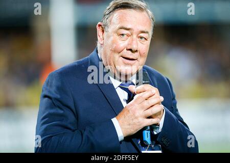 File photo - Ritratto di Eric de Cromieres, presidente della ASM Clermont Auvergne (ASM). 10 settembre 2016 a Clermont Ferrand, Francia. De Cromieres è stato presidente del club di rugby ASM Clermont Auvergne dal 2013, è morto all'età di 66 anni è stato annunciato oggi. Foto di Julien Poupart/ABACAPRESS.COM Foto Stock