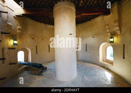 Il bellissimo Forte Nakhal in Oman. Foto Stock