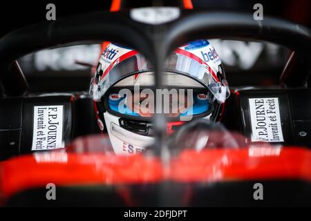 Ilott Callum (gbr), uni-Virtuosi, Dallara F2 2018, ritratto durante il 12° round del Campionato FIA Formula 2 2020 dal 4 al 6 dicembre 2020 sul circuito Internazionale del Bahrain, a Sakhir, Bahrain - Foto Sebastian Rozendaal / Dutch Photo Agency / DPPI / LM Foto Stock