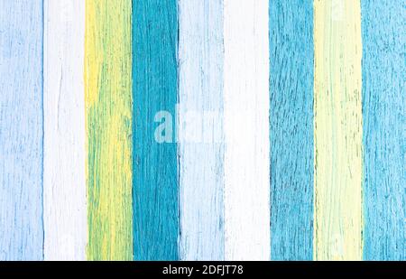 Sfondo in legno e materiale di costruzione alternativo - struttura su multicolore pannello di legno in moderna struttura clip art Foto Stock