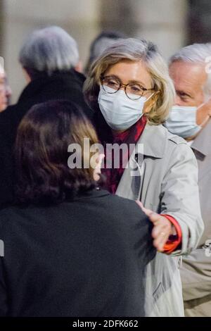 Valerie Pecresse ai funerali dell'autore francese Denis Tillinac nella chiesa di Saint-Francois-Xavier il 02 ottobre 2020 a Parigi, Francia. Foto di Nasser Berzane/ABACAPRESS.COM Foto Stock