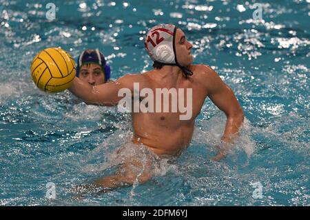 Savona, Italia. 05 dicembre 2020. Alessio Caldieri (Savona) durante Rari Nantes Savona vs CE mediterranei, LEN Euro Cup Waterpolo match a savona, Italia, Dicembre 05 2020 Credit: Independent Photo Agency/Alamy Live News Foto Stock