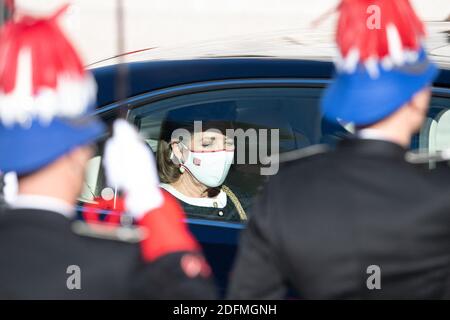 La Principessa Carolina di Hannover arriva alla cattedrale di Monaco il 19 novembre 2020 a Monaco, Francia. Foto di David Niviere/ABACAPRESS.COM Foto Stock