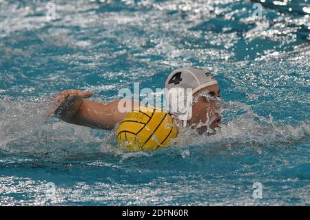 Savona, Italia. 05 dicembre 2020. JANKOVIC Filip (VK Radnicki) durante VK Radnicki vs OSC Potsdam, LEN Euro Cup Waterpolo match a savona, Italia, dicembre 05 2020 Credit: Independent Photo Agency/Alamy Live News Foto Stock