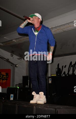 Wellington, Florida, Stati Uniti. 05 dicembre 2020. Vanilla Ice durante il concerto invernale della Camera di Commercio di Wellington a Wellington Green il 5 dicembre 2020 a Wellington, Florida. Credit: Mpi04/Media Punch/Alamy Live News Foto Stock