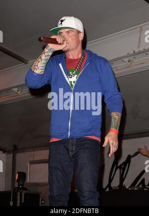 Wellington, Florida, Stati Uniti. 05 dicembre 2020. Vanilla Ice durante il concerto invernale della Camera di Commercio di Wellington a Wellington Green il 5 dicembre 2020 a Wellington, Florida. Credit: Mpi04/Media Punch/Alamy Live News Foto Stock