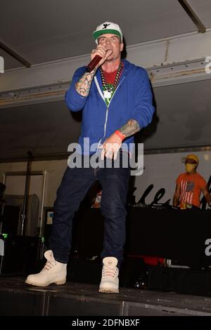 Wellington, Florida, Stati Uniti. 05 dicembre 2020. Vanilla Ice durante il concerto invernale della Camera di Commercio di Wellington a Wellington Green il 5 dicembre 2020 a Wellington, Florida. Credit: Mpi04/Media Punch/Alamy Live News Foto Stock