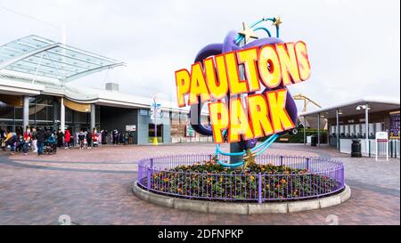 Paultons Park, Romsey, Southampton, Inghilterra, Regno Unito Foto Stock