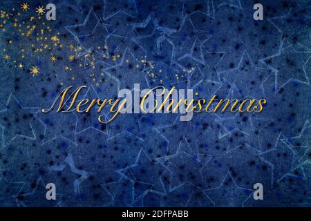 Concetto di Natale: Buon Natale Foto Stock