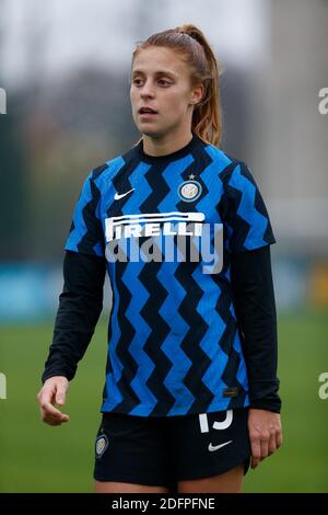 Stadio Felice Chinetti, Milano, Italia, 06 dic 2020, Beatrice Merlo (FC Internazionale) durante FC Internazionale vs Accademia San Marino, Calcio italiano Serie A Femminile match - Foto Francesco Scaccianoce / LM Foto Stock