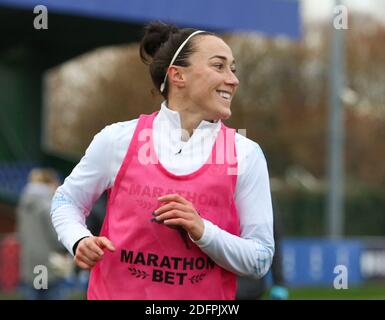 Liverpool, Regno Unito. 06th Dic, 2020. Durante il gioco di Barclays Women's Super League tra Everton e Manchester City al Walton Hall Park a Liverpool Credit: SPP Sport Press Photo. /Alamy Live News Foto Stock