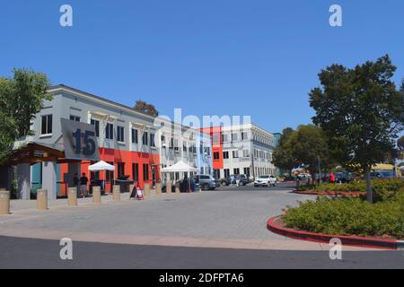 Sede centrale di Facebook, California Foto Stock