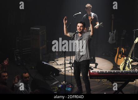 Louis Delort si esibisce dal vivo al Cafe de la danse di Parigi, in Francia, il 29 settembre 2018. Foto di Alain Apaydin/ABACAPRESS.COM Foto Stock
