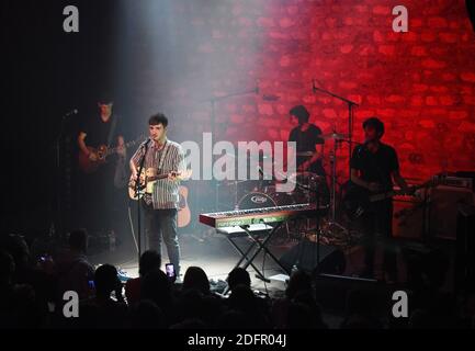 Louis Delort si esibisce dal vivo al Cafe de la danse di Parigi, in Francia, il 29 settembre 2018. Foto di Alain Apaydin/ABACAPRESS.COM Foto Stock