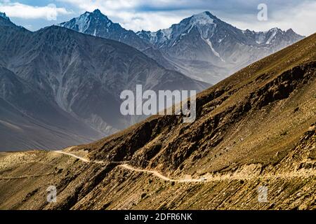 Silk Road nel distretto di Ishkoshim, Tagikistan Foto Stock