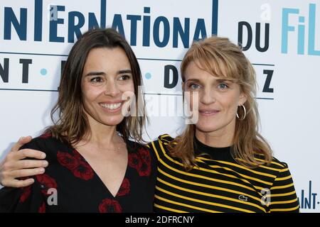Elodie Bouchez e Olivia Cote durante il 5° Festival Internazionale del Cinema di St Jean de Luz il 05 ottobre 2018 a Saint Jean de Luz, Francia. Foto di Thibaud MORITZ ABACAPRESS.COM Foto Stock