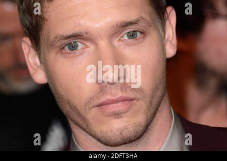Billy Howle partecipa alla Premiere of Outlaw King come parte del 62° BFI London Film Festival a Londra, Inghilterra, il 17 ottobre 2018. Foto di Aurore Marechal/ABACAPRESS.COM Foto Stock