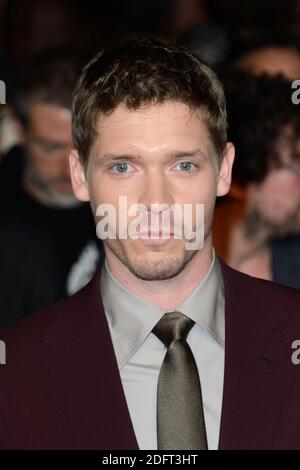 Billy Howle partecipa alla Premiere of Outlaw King come parte del 62° BFI London Film Festival a Londra, Inghilterra, il 17 ottobre 2018. Foto di Aurore Marechal/ABACAPRESS.COM Foto Stock