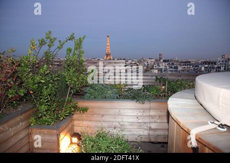 Atmosfera durante il Brach Hotel Opening Party a Parigi, Francia, il 16 ottobre 2018. Foto di Raul Benegas/ABACAPRESS.COM Foto Stock