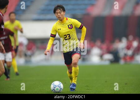 Tokyo, Giappone. 5 dicembre 2020. Yuta Matsumoto Football/Soccer : la 71esima partita di calcio della Waseda e della Keio University tra la Waseda University 1-1 e la Keio University allo stadio del Parco Olimpico di Komazawa a Tokyo, Giappone . Credit: YUTAKA/AFLO SPORT/Alamy Live News Foto Stock