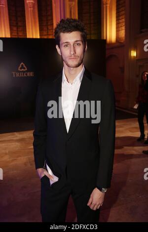 Jean-Baptiste Maunier lors de la Soiree de lancement de la marque de Montre Trilobe, au Musee des Arts et Metiers, a Paris, France, le 17 Dicembre 2018. Foto di Jerome Domine/ABACAPRESS.COM Foto Stock