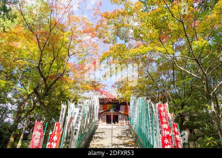 Presso i terreni del Tempio di Shinpuku-ji nella Prefettura di Aichi in Giappone Foto Stock