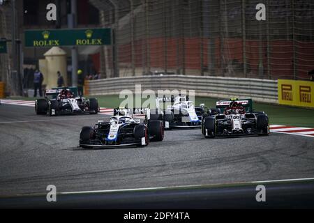 06 LATIFI Nicholas (CAN), Williams Racing F1 FW43, 99 GIOVINAZZI Antonio (ita), Alfa Romeo Racing ORLEN C39, azione durante la / LM Foto Stock