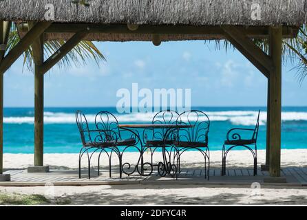 Geografia / viaggio, Mauritius, Blue Bay, Mau, attenzione! Per l'uso della Greetingcard/cartolina nei paesi di lingua tedesca potrebbero essere applicate alcune limitazioni Foto Stock