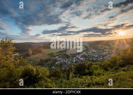 Geografia / viaggio, Germania, Baden-Wuerttemb, attenzione! Per l'uso della Greetingcard/cartolina nei paesi di lingua tedesca potrebbero essere applicate alcune limitazioni Foto Stock